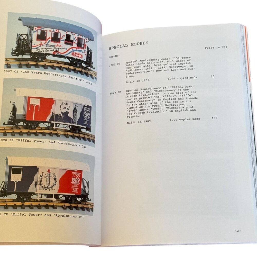 LBG Christmann Lehmann Big Train Collector Catalog Hobbyists 1993 Volumes 6-10 - Picture 9 of 10